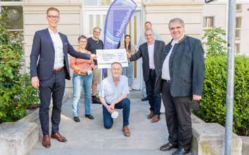 rebstock Förderverein Wärmestube e.V. – Hotel Rebstock spendet 1.500 Euro für Wärmestube