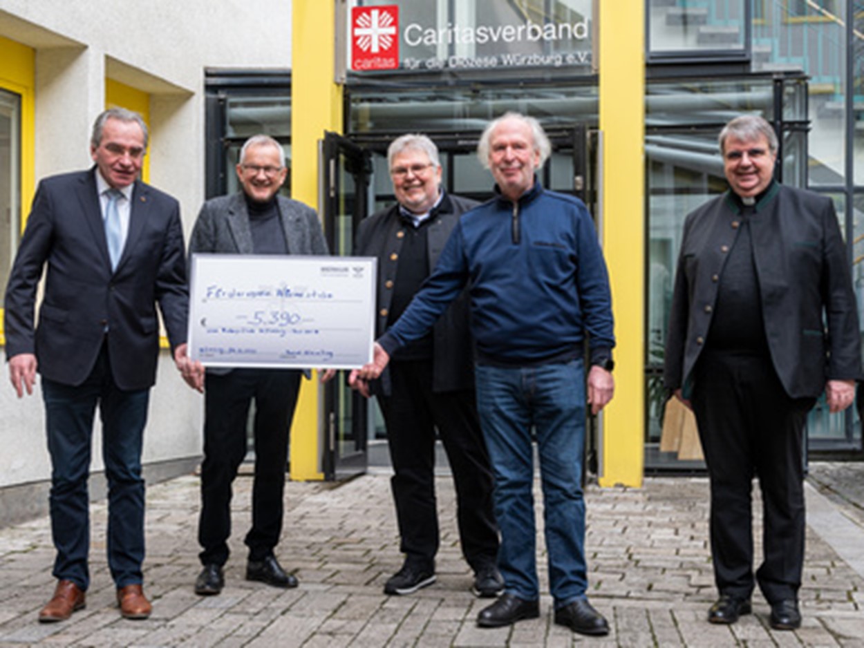 rotary Förderverein Wärmestube e.V. – Rotary-Club Würzburg Residenz spendet großzügig